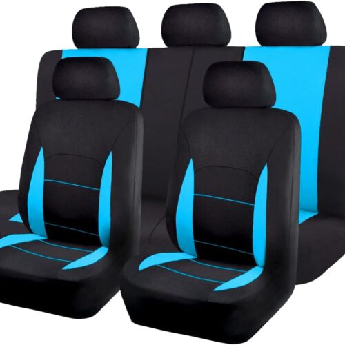 Universal front seat covers, waterproof, airbag compatible, leather.
